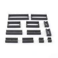 Base de prise de Test de trou de prise de circuit intégré/puce/microcontrôleur IC de 2.54mm 6/8/14/32/40 PIN pour les Kits de cartes de développement