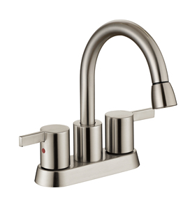 Смеситель для раковины с двумя ручками, 4 дюйма - Product Image 1