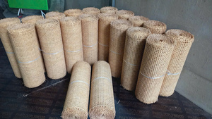 Maille de rotin naturel durable pour sièges de chaise et panneaux de meubles - Product Image 6