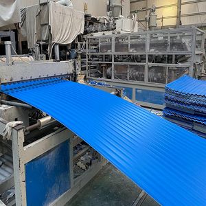 Hoja de techo de pvc corrugado de policarbonato plástico a prueba de calor, curvo <span class=keywords><strong>trapezoidal</strong></span> impermeabilizante - Product Image 3