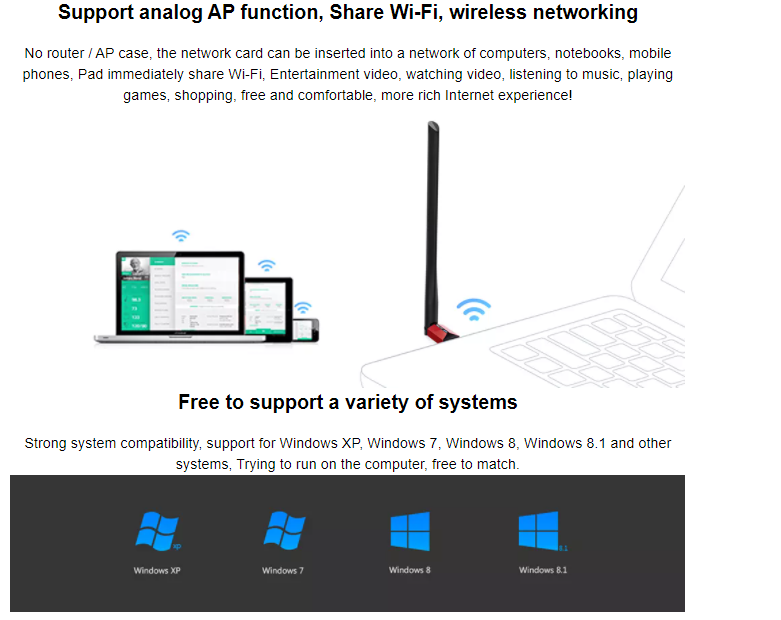 TP-Link TL-WN726N High-gain Network Card Usb Wifi Adapter 150mbps Drive-free · image 6