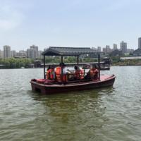 Yate Barato de Fábrica China, Barco de Lujo, Yate para Parque Acuático, Barco para Turismo en la Playa y el Mar, Lanchas