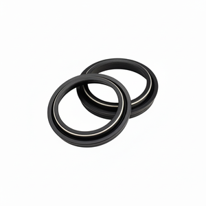 NRTeam Pair of Fork Dust Covers <b>Steering</b> <b>Gear</b> <b>Boots</b> for Kawasaki KX 125 Models 96-01 - Product Image 1