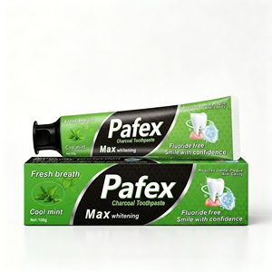 Dentifrice au charbon personnalisable 100g – Blanchit les dents, protège les <span class=keywords><strong>gencives</strong></span>, rafraîchit l'haleine, apaise les <span class=keywords><strong>gencives</strong></span> <span class=keywords><strong>sensibles</strong></span> pour usage domestique - Product Image 1