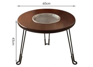 Ventes d'usine en plein air Barbecue poêle cuisson <span class=keywords><strong>Table</strong></span> à thé maison feu chauffage Brazier Camping Grill Portable pliant Barbecue <span class=keywords><strong>Table</strong></span> - Product Image 3