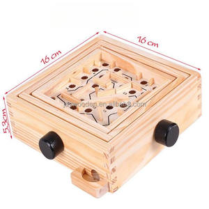 Labirinto in legno gioco equilibrio labirinto mano occhio coordinazione cervello Teaser educativo plugles per bambini e adulti gioco <span class=keywords><strong>da</strong></span> <span class=keywords><strong>tavolo</strong></span> - Product Image 5