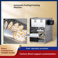 Machine de scellage semi-automatique Liqiang à poussée manuelle pour boîtes en aluminium, idéale pour l'emballage de snacks à emporter, miel, liquides et pâtes.
