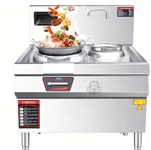 Plaque de cuisson à convection à brûleur unique avec protection contre la coupure de flamme, construction en acier inoxydable pour grand <span class=keywords><strong>wok</strong></span> industriel - Product Image 3