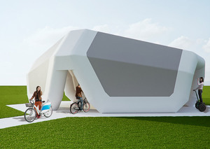 เต็นท์แคมป์ปิ้งคุณภาพสูง <span class=keywords><strong>Naturehike</strong></span> สำหรับกิจกรรมกลางแจ้ง แบบขยายได้ ทำจากผ้าฝ้าย พร้อมเสาเป่าลม สำหรับ <span class=keywords><strong>Glamping</strong></span> เต็นท์เป่าลม แอฟริกาใต้ - Product Image 2