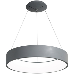 Kreis Licht Ring Acryl Kronleuchter schwarz/grau/weiß einfache runde Kronleuchter Beleuchtung - Product Image 1