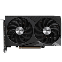 Carte graphique GV-N3060GAMING OC-8GD RTX 3060 GAMING OC 8G PCI Express GPU avec 2 ventilateurs WINDFORCE 128 bits GDDR6 Rev2.0