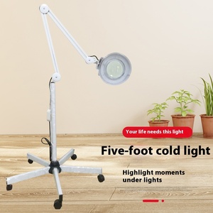 Trang Điểm Chuyên Nghiệp LED Ánh Sáng Lạnh Magnifier Da Phân Tích LED Ánh Sáng Lạnh Magnifier Treo Tường Vẻ Đẹp LED Ánh Sáng Lạnh Magnifier - Product Image 1