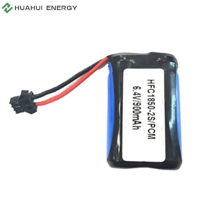 ممتازة الأداء 6.4v 32v 64v HFC1850 1AH Lifepo4 بطارية حزمة بطارية أيون الليثيوم فوسفات حزمة