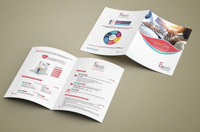 Brochures, dépliants et catalogues personnalisés en carton A4, impression offset CMJN, design de luxe pour la remise des diplômes, les entreprises et le secteur médical