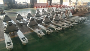 Apilador <span class=keywords><strong>Manual</strong></span> Galvanizado en Caliente de 3 Toneladas, 2T/2.5 Toneladas/3 Toneladas, 1220 mm, Ruedas de Nylon, Transpaleta Hidráulica <span class=keywords><strong>Manual</strong></span> con Certificación CE - Product Image 5