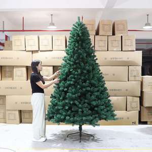 Vente en gros de sapins de Noël artificiels de 60 cm, 90 cm, 120 cm, 180 cm, 210 cm, 240 cm, 270 cm avec base en métal épaisse pour la décoration de Noël - Product Image 1