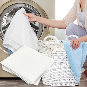 Biodegradable Easy Dissolve Eco-Friendly Plastic Free Detergent Strips Laundry Sheets For Travel Home Use