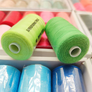 Оптовая продажа, 10 видов цветов, набор ниток для вышивания вручную на 1000 лет, 40S/2 полиэстер для начинающих, коробка для рукоделия - Product Image 4