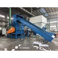 Machine de recyclage de broyage d'EPS en billes de mousse EPS