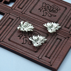 Chrysanthemum Hairpin 29MM 40MM Gold <b>Silver</b> Plated Antique Style Hair <b>Clip</b> DIY Jewelry Accessory - Product Image 3