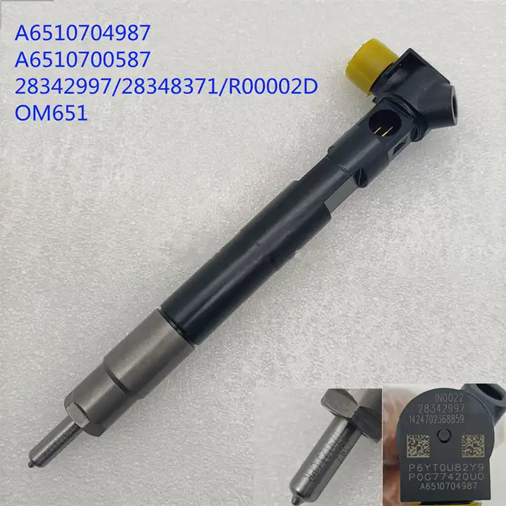 common rail injector EJBR04601D injector for Ssangyong D27DT diesel fuel injector nozzle EJBR04601D A6650170321  A6650170121