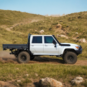 Boccaglio per auto in acciaio inossidabile per Toyota Land Curiser 76 78 79 4x4 bagagliaio - Product Image 1