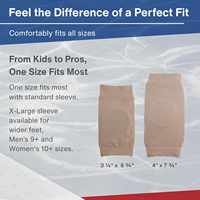 Chaussettes de patinage premium avec coussinets en SEBS et gel pour la protection des os, idéales pour le patinage artistique, le hockey, le roller et le ski en bottes.