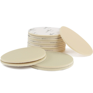Papel de lija seco húmedo de grano 5000 de <span class=keywords><strong>6</strong></span> <span class=keywords><strong>pulgadas</strong></span>, disco de lijado redondo, almohadilla de esponja abrasiva suave, disco de pulido, esponja de <span class=keywords><strong>esmeril</strong></span> - Product Image 4