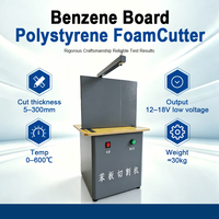 Machine de découpe de mousse de polystyrène EPS électrique à fil chaud, portable, automatique, avec affichage numérique, pour panneaux de mousse