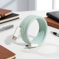 Cable de Carga Magnético para Teléfonos y Tabletas, Personalizado para Conectores / /Honor, Material Tejido, Carga en el Auto