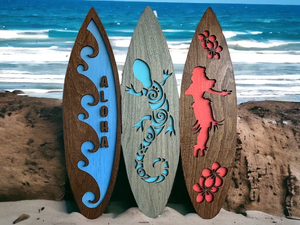 Tablas de Surf Estilo Hawaiano, Decoración de Playa, Tabla de Surf Colgante - Product Image 5