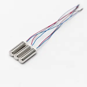 3V waterproof micro vibration motor 6x15mm for electric toothbrush toys/ dildo