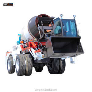 Remolque mezclador de hormigón de carga automática móvil a la venta/mezclador de hormigón móvil de carga automática - Product Image 2