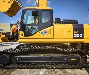 Prix bas 95% nouvelle pelle Komatsu Pc300 d'occasion en bon état Original utilisé à vendre faible durée de travail capacité de 30 tonnes - Product Image 4