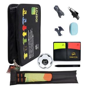 Kit d'<span class=keywords><strong>arbitre</strong></span> de football Johold Équipement d'entraînement d'<span class=keywords><strong>arbitre</strong></span> de football Carte rouge et jaune sélecteur de bord baromètre bord finder flag - Product Image 2