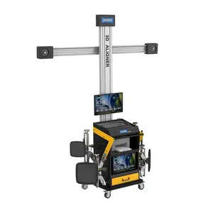 AUTOOL XC508 4 Post Car 3d Positioning Aligner Four Wheel Alignment Machine Price