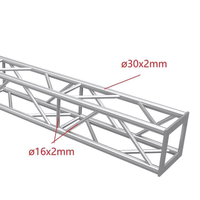 Structure de scène modulaire en aluminium 6061-T6 galvanisé pour événements de mariage, spectacles en plein air et performances en direct