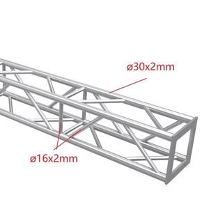 Structure de scène modulaire en aluminium 6061-T6 galvanisé pour événements de mariage, spectacles en plein air et performances en direct - Product Image 1