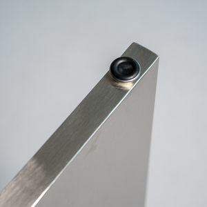 Pieds <span class=keywords><strong>de</strong></span> table en acier inoxydable à découpe circulaire robustes, installation facile, design créatif, base <span class=keywords><strong>de</strong></span> table à manger pour hôtels et restaurants - Product Image 4