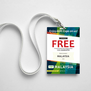 Porte-badge en PVC blanc NFC pour carte d'identité, carte <span class=keywords><strong>de</strong></span> <span class=keywords><strong>visite</strong></span>, carte d'accès, contrôle d'accès RFID pour salon professionnel, avec cordon, Ntag213 TK4100 - Product Image 5