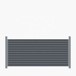 Panneaux d'intimité <span class=keywords><strong>en</strong></span> aluminium, panneaux d'intimité à lattes horizontales <span class=keywords><strong>en</strong></span> aluminium, écrans d'intimité à persiennes horizontales <span class=keywords><strong>en</strong></span> aluminium, clôture de jardin extérieure - Product Image 2