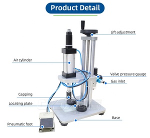 Máquina prensadora de Perfume CYJX, prensa de tapado, bomba de pulverización, dispositivo de prensado, dispositivo de máquina tapadora - Product Image 3
