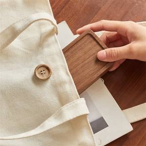 กล่องใส่เครื่องประดับไม้พกพา พร้อมโลโก้สั่งทำ รูปทรงสี่เหลี่ยมผืนผ้า สำหรับเก็บแหวน กล่องเก็บเครื่องประดับไม้สุดหรู - Product Image 4