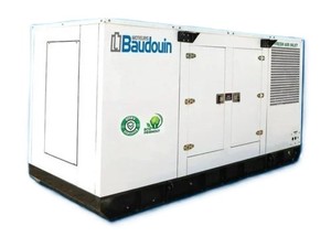Générateur diesel silencieux BAUDOUIN 1250 KVA 415V à châssis ouvert avec double refroidissement, démarrage à distance, 50Hz - Product Image 4