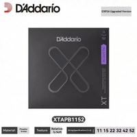 D'Addario XSE Phosphor Bronze Coated untuk Set Senar Gitar Akustik/Elektrik 6 Anti Karat
