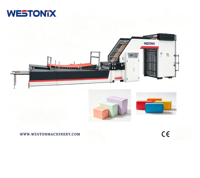 Machine à laminer électrique automatique à grande vitesse WESTONIX pour films, papier, plastique, applications alimentaires, 160 m/min, 1650 mm