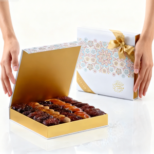 Boîte cadeau en forme de château YZ, boîte d'emballage en papier gris pour chocolat, boîte en papier de luxe, adaptée aux cadeaux de célébration de mariage - Product Image 6