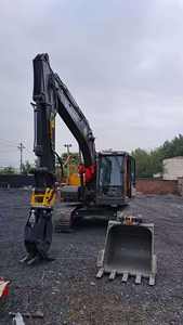 Excavateur d'occasion Volvo EC150 d'origine en bon état à vendre Moteur rotatif Volvo EC150 à faible durée de fonctionnement - Product Image 5