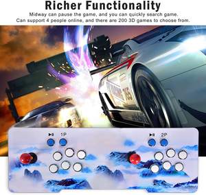 <span class=keywords><strong>Console</strong></span> di Gioco <span class=keywords><strong>Arcade</strong></span> <span class=keywords><strong>Retro</strong></span> di Alta Qualità 4260/6688/10000 in 1 con Doppio Joystick 18, Box di Gioco 3D - Product Image 4