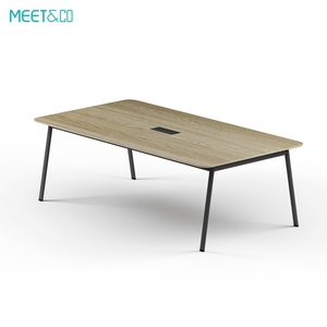 Contemporary Modern Wooden Conference <b>Table</b> Durable <b>Office</b> Furniture for Meeting Rooms - Product Image 2